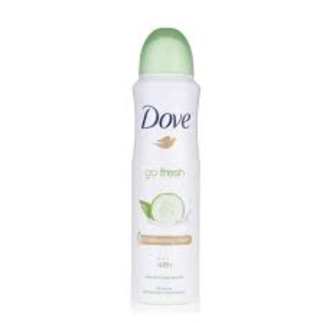 DOVE DEO GO FRESH CUCUMBER N GREEN TEA 150ML